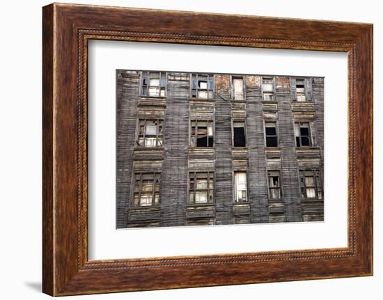 Wooden House, House, Architecture, Decayed-Nora Frei-Framed Photographic Print