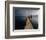 Wooden Jetty and Volcanoes in the Distance, Lago Atitlan (Lake Atitlan), Guatemala, Central America-Colin Brynn-Framed Photographic Print