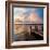 Wooden Jetty at Sunset-Philippe Hugonnard-Framed Photographic Print