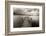 Wooden Jetty on Derwent Water in the Lake District, Cumbria, England. Autumn-Adam Burton-Framed Photographic Print