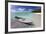 Wooden Jetty with a Boat Tied to It-Lee Frost-Framed Photographic Print