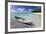 Wooden Jetty with a Boat Tied to It-Lee Frost-Framed Photographic Print