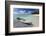 Wooden Jetty with a Boat Tied to It-Lee Frost-Framed Photographic Print