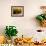 Wooden Kegs for Ageing Wine in Cellar of Pavel Soldan in Village of Modra, Slovakia-Richard Nebesky-Framed Photographic Print displayed on a wall