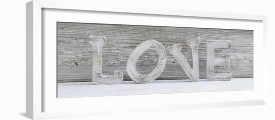Wooden Letters 'Love'-Uwe Merkel-Framed Photographic Print