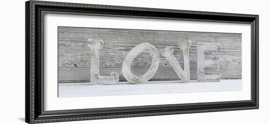 Wooden Letters 'Love'-Uwe Merkel-Framed Photographic Print