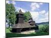 Wooden Orthodox 18th Century Church of St. Cosmas and St. Damian Dating from 1709-Richard Nebesky-Mounted Photographic Print