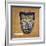 Wooden painted Sala Malu mask, Bangongo Tribe, Africa-Unknown-Framed Giclee Print