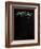 Wooden Picture Frame Chalkboard Blackboard Used as Today's Menu-MarjanCermelj-Framed Art Print