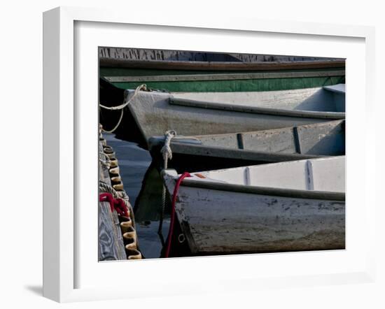 Wooden Rowboats VII-Rachel Perry-Framed Photographic Print