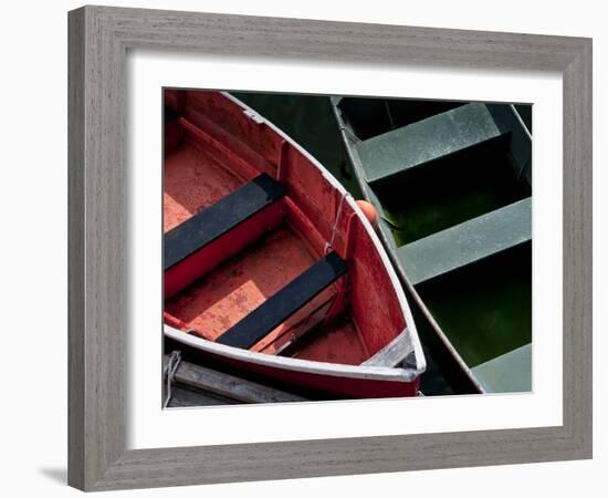 Wooden Rowboats VIII-Rachel Perry-Framed Photographic Print