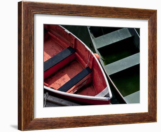 Wooden Rowboats VIII-Rachel Perry-Framed Photographic Print