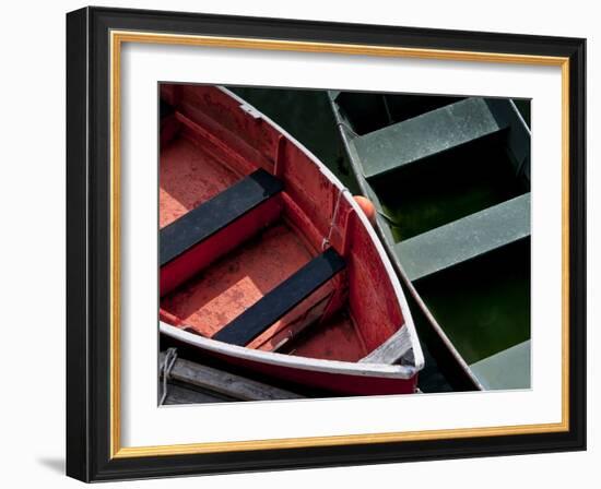 Wooden Rowboats VIII-Rachel Perry-Framed Photographic Print