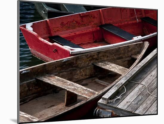 Wooden Rowboats X-Rachel Perry-Mounted Photographic Print