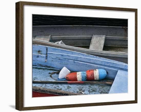 Wooden Rowboats XIV-Rachel Perry-Framed Photographic Print