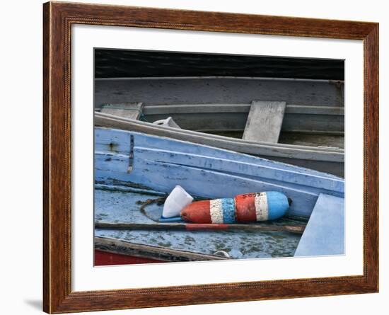 Wooden Rowboats XIV-Rachel Perry-Framed Photographic Print
