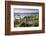 Wooden Stile on Clifftops, South West Coast Path Long Distance Footpath, Cornwall-Adam Burton-Framed Photographic Print