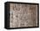 Wooden Wall, Names, Initials, Incised-Thonig-Framed Premier Image Canvas