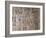 Wooden Wall, Names, Initials, Incised-Thonig-Framed Photographic Print