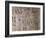 Wooden Wall, Names, Initials, Incised-Thonig-Framed Photographic Print