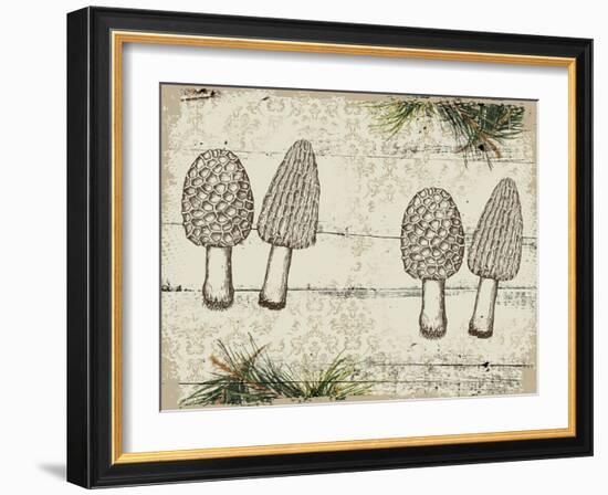 Woodland 2-The Saturday Evening Post-Framed Giclee Print