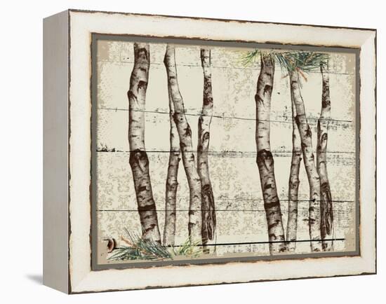 Woodland Birch-The Saturday Evening Post-Framed Premier Image Canvas