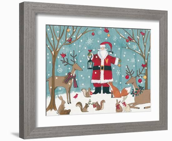 Woodland Christmas VI-Anne Tavoletti-Framed Art Print