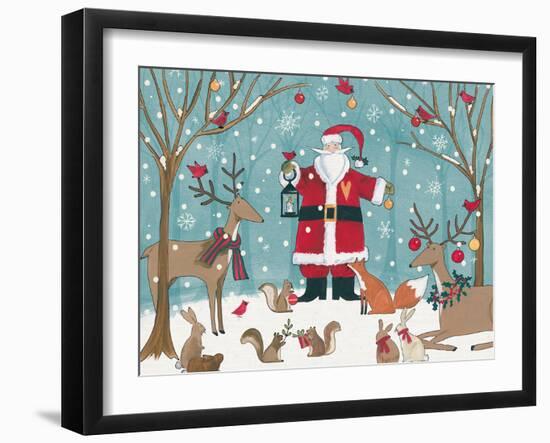 Woodland Christmas VI-Anne Tavoletti-Framed Art Print
