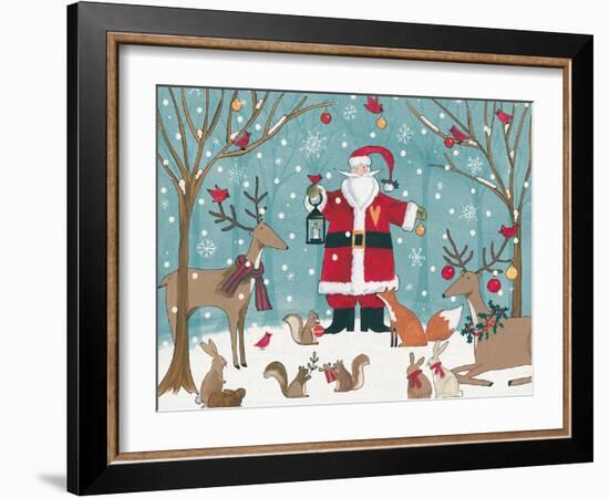 Woodland Christmas VI-Anne Tavoletti-Framed Art Print