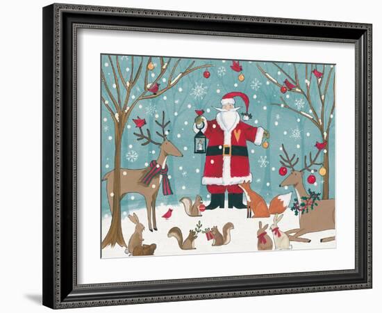 Woodland Christmas VI-Anne Tavoletti-Framed Art Print