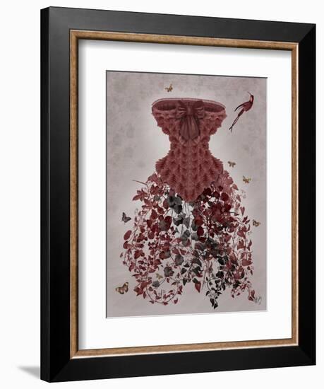 Woodland Corset-Fab Funky-Framed Art Print