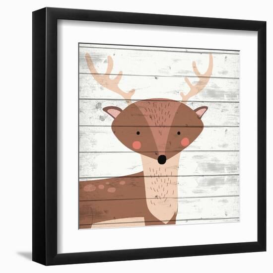 Woodland Creatures 2-Kimberly Allen-Framed Art Print