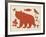 Woodland Creatures III-Clara Wells-Framed Giclee Print