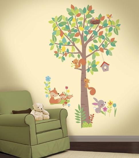Woodland Creatures Tree L And Stick Giant Wall Decals Decal By Art Woodland Creatures Tree L And Stick Giant Wall Decals Decal By Art
