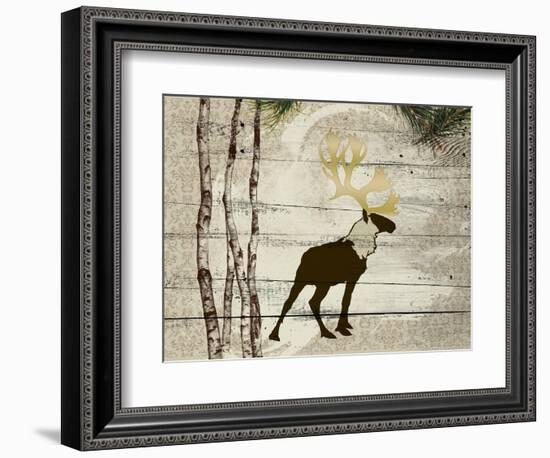 Woodland  Elk-null-Framed Giclee Print