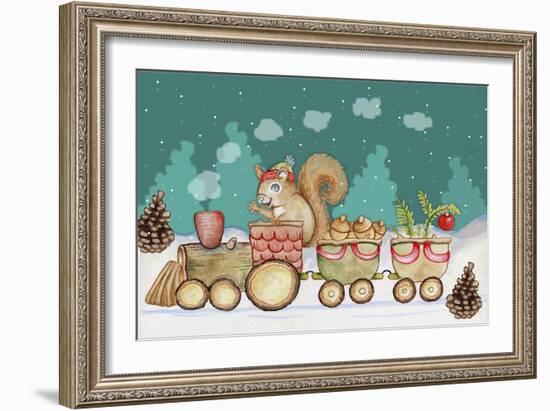 Woodland Express-Valarie Wade-Framed Giclee Print