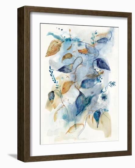 Woodland Flora II-Maya Woods-Framed Art Print