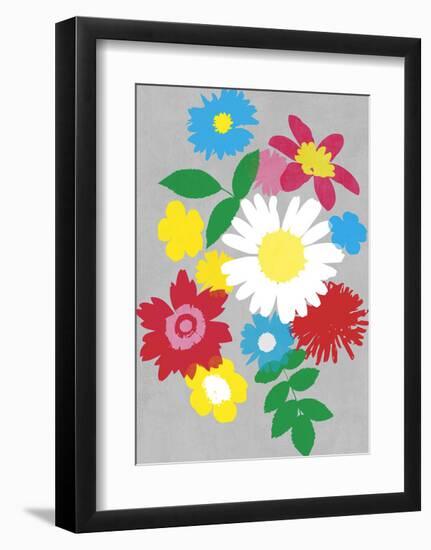 Woodland Florals-Clara Wells-Framed Giclee Print