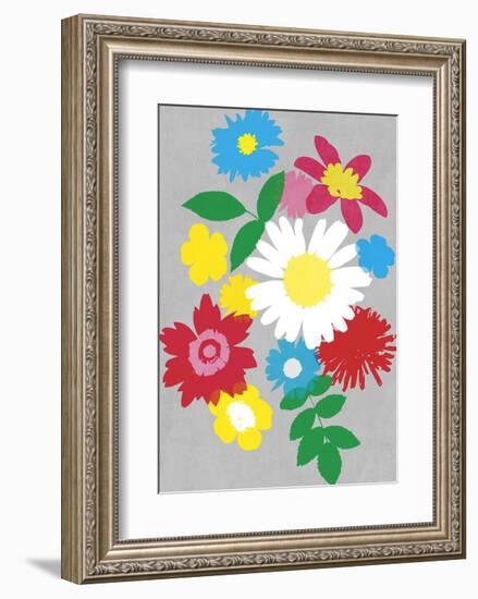 Woodland Florals-Clara Wells-Framed Giclee Print