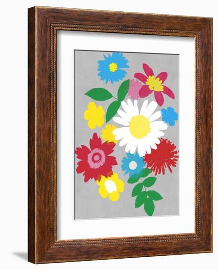 Woodland Florals-Clara Wells-Framed Giclee Print