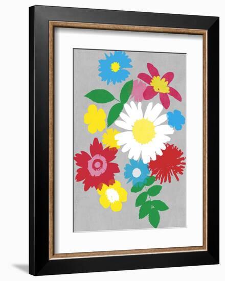 Woodland Florals-Clara Wells-Framed Giclee Print