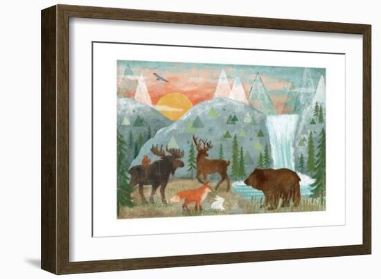 Woodland Forest I-Veronique Charron-Framed Art Print