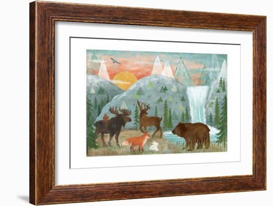 Woodland Forest I-Veronique Charron-Framed Art Print