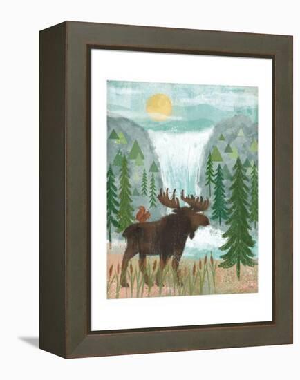 Woodland Forest IV-Veronique Charron-Framed Stretched Canvas