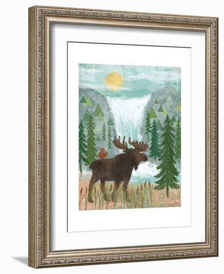 Woodland Forest IV-Veronique Charron-Framed Art Print