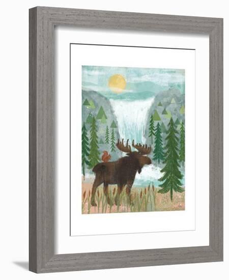 Woodland Forest IV-Veronique Charron-Framed Art Print