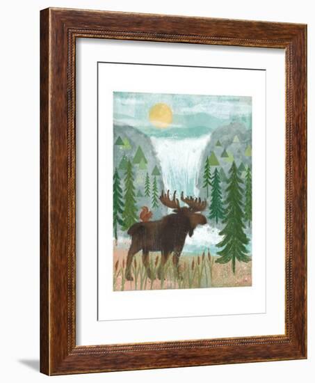 Woodland Forest IV-Veronique Charron-Framed Art Print