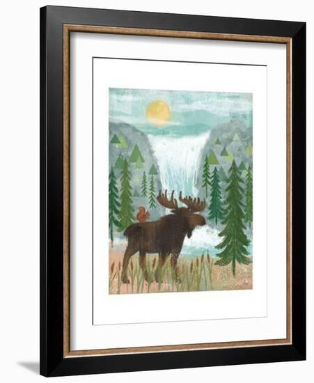 Woodland Forest IV-Veronique Charron-Framed Art Print