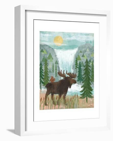 Woodland Forest IV-Veronique Charron-Framed Art Print