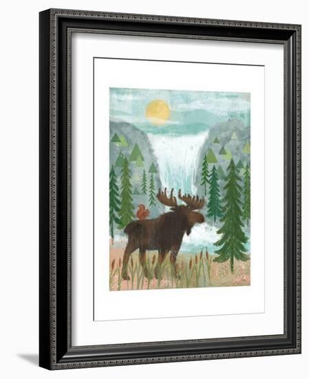 Woodland Forest IV-Veronique Charron-Framed Art Print